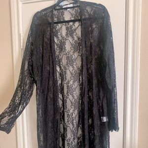 Lace kimono